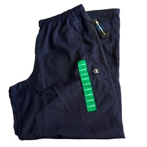 NWT Champions Elite Athletics Water Repellent Track  Pants. Navy. XL